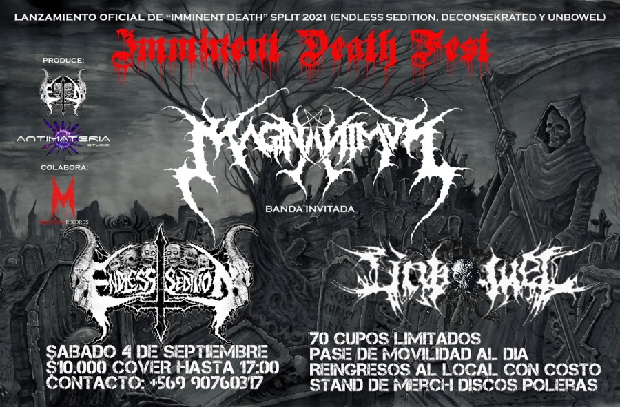 ENDLESS SEDITION Y ANTIMATERIA STUDIO PRESENTAN: